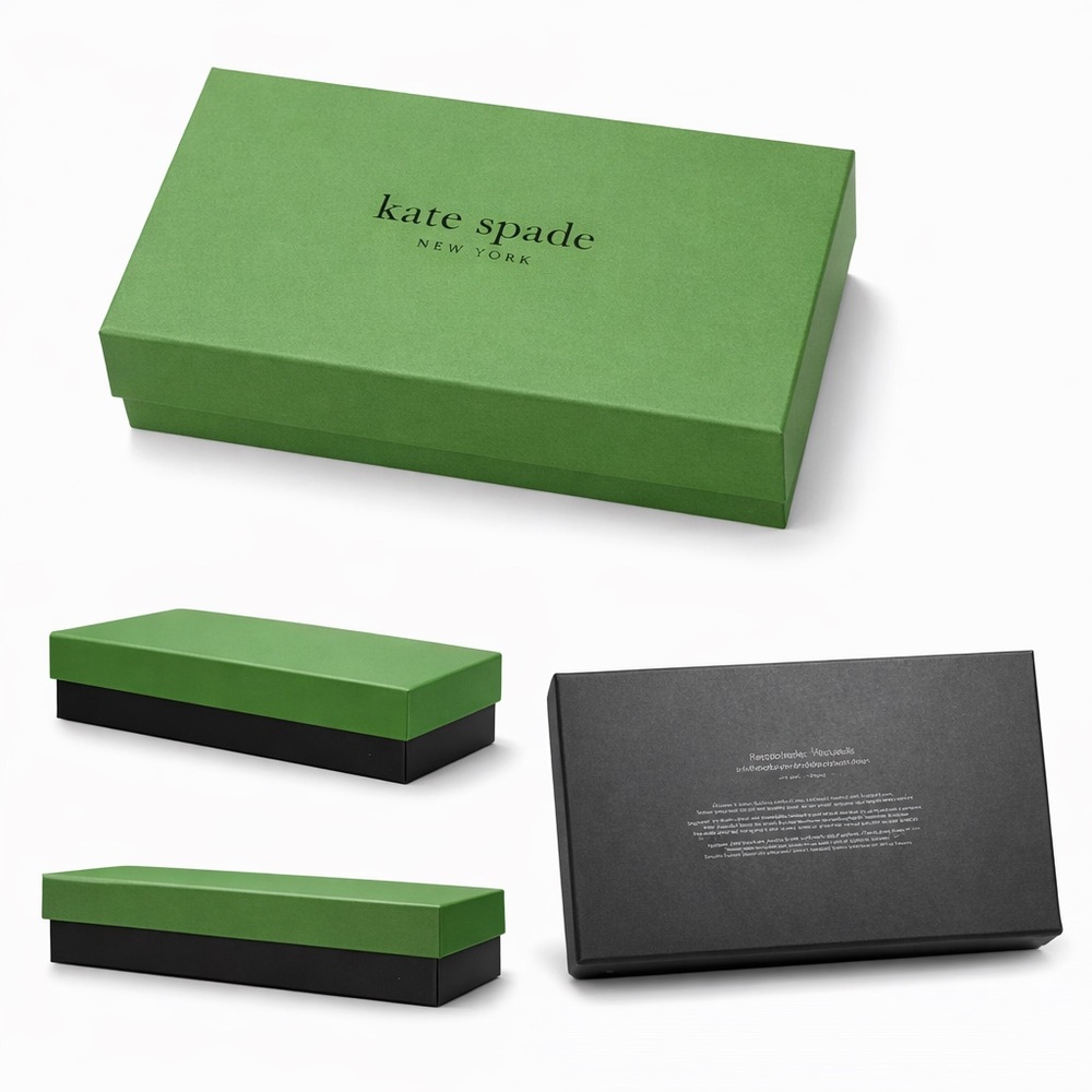 Kate Spade New York Gift Box – Green & Black – Brand New Condition - Picture 2 of 10